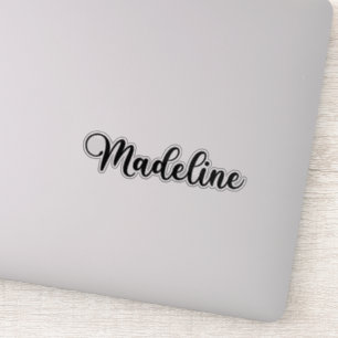 Madeline Name - Handwritten Calligraphy Sticker