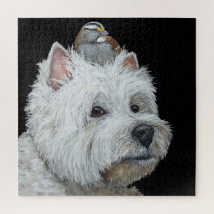 Madeline the Westie puzzle