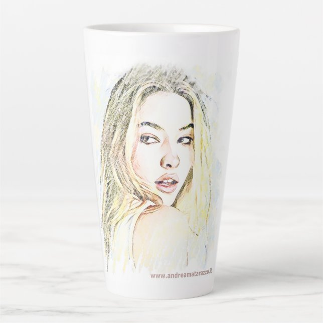Madelyn  latte mug (Front)