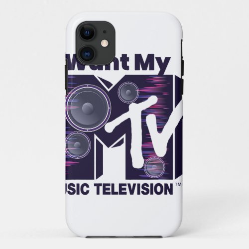 Mademark x MTV _ The official MTV Logo with Boom B iPhone 11 Case
