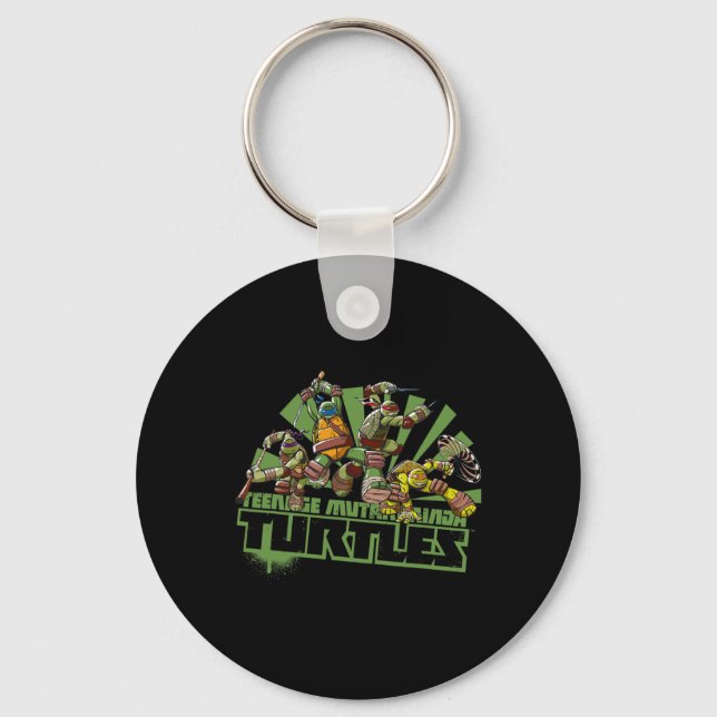 Mademark X - - Original Tmnt New Series Team  Keychain (Front)