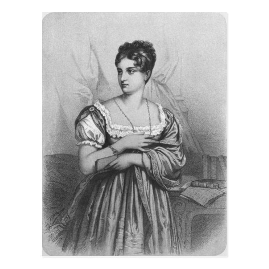 Mademoiselle George, engraved by J. Champagne Postcard