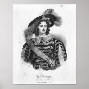 Mademoiselle George in the role of Queen Poster