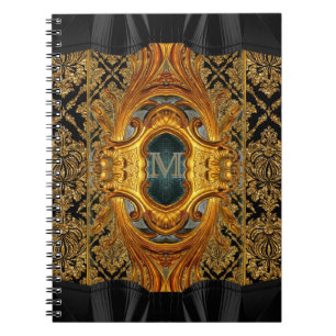 Mademoiselle Victorian Monogram Notebook