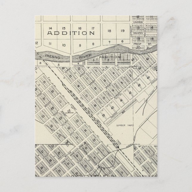 Madera County, California 3 Postcard (Front)