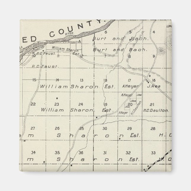 Madera County, California 5 Magnet (Front)