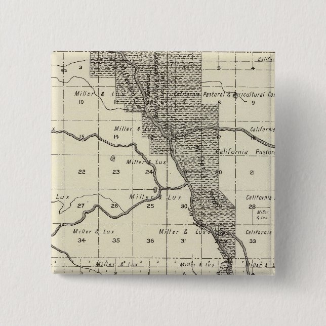 Madera County, California 6 Button (Front)