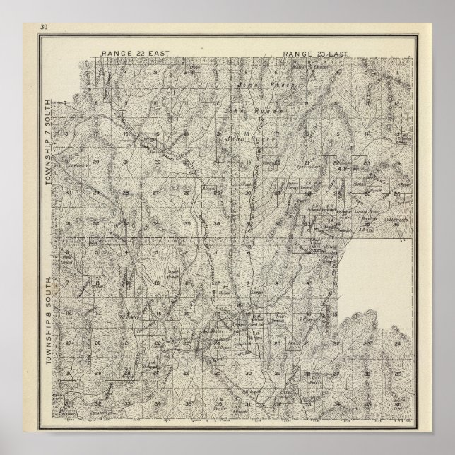 Madera County, California 8 Poster (Front)