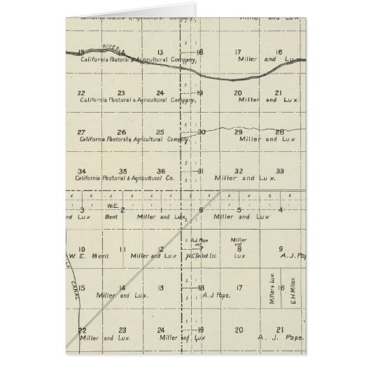 Madera County, California Cards (Front)