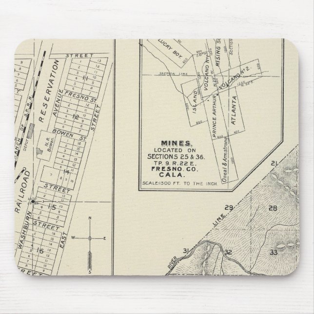 Madera County, California Mouse Pad (Front)
