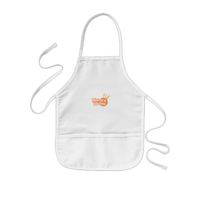 #MadeWithLoveMama'sKitchenApron Kids' Apron (Front)