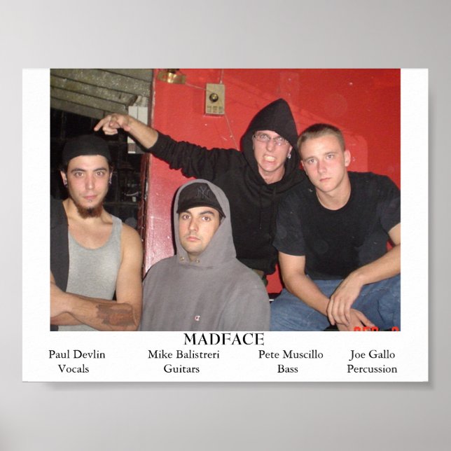 MADFACE PROMO POSTER (Front)