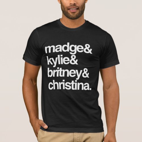 Madge Kylie Britney and Christina T_Shirt