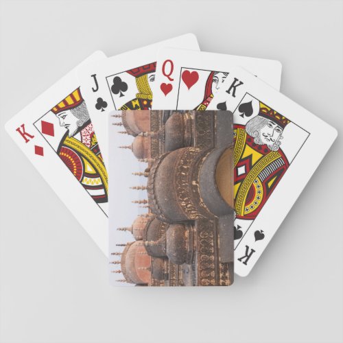 Madhavendra Palace at sunset Jaipur Poker Cards