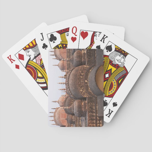 Madhavendra Palace at sunset, Jaipur Poker Cards (Back)