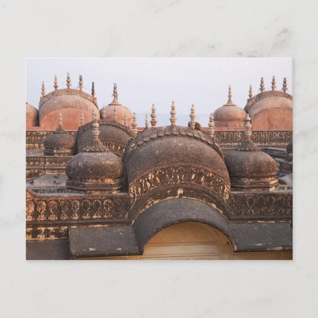 Madhavendra Palace at sunset, Jaipur Postcard (Front)
