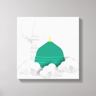 Madina Islamic canvas art work