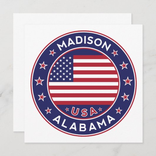 Madison, Alabama (Front/Back)