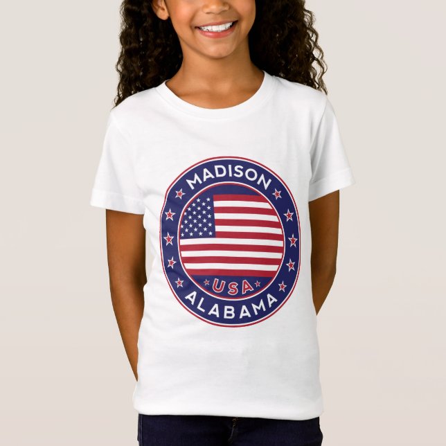 Madison, Alabama T-Shirt (Front)