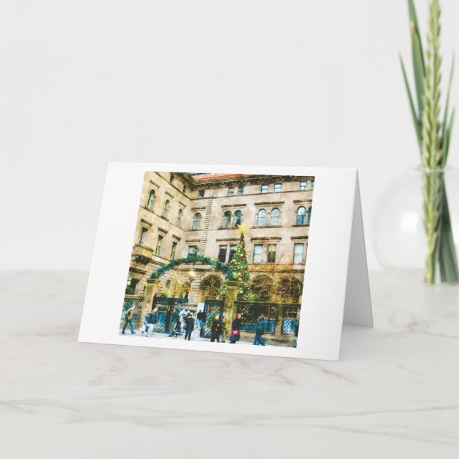 Madison Avenue New York City Holiday Card (Front)