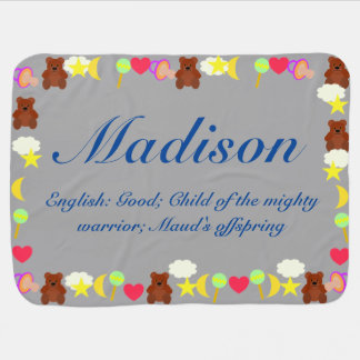 Madison Baby Blanket Template