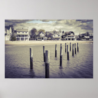 Madison Beach Connecticut Poster