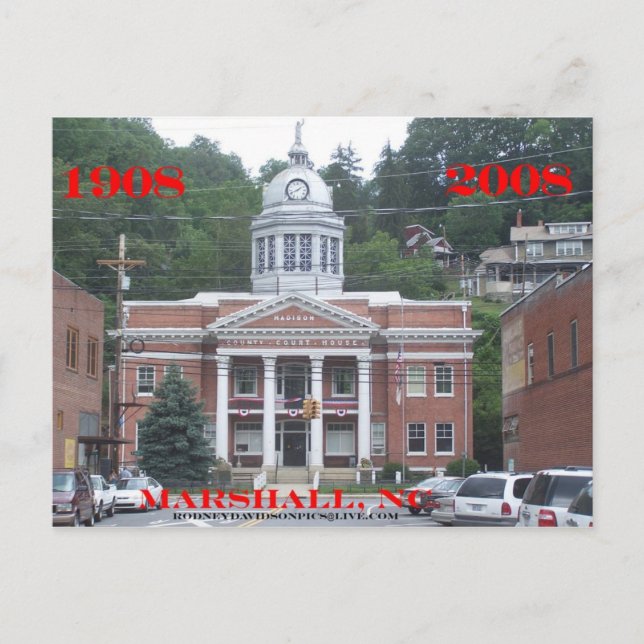 Madison County Courthouse Postcard (Front)
