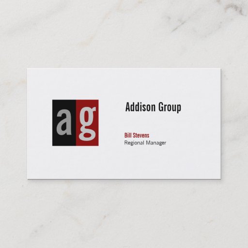 Customizable Madison Dual ii Business Cards