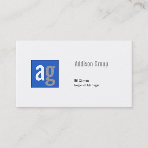 Customizable Madison IV Business Card Template