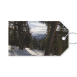 Madison Mountains in Winter in Montana Gift Tags