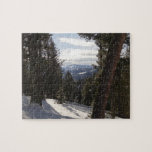 Madison Mountains in Winter in Montana Jigsaw Puzzle