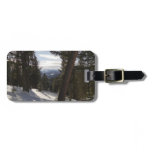 Madison Mountains in Winter in Montana Luggage Tag