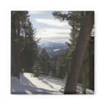 Madison Mountains in Winter in Montana Magnet