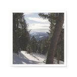 Madison Mountains in Winter in Montana Napkins