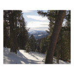 Madison Mountains in Winter in Montana Photo Print