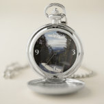 Madison Mountains in Winter in Montana Pocket Watch
