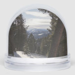 Madison Mountains in Winter in Montana Snow Globe