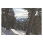 Madison Mountains in Winter in Montana Tissue Paper