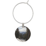 Madison Mountains in Winter in Montana Wine Charm