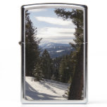Madison Mountains in Winter in Montana Zippo Lighter