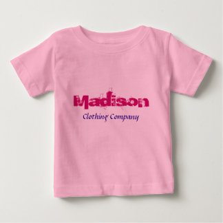Madison Name Clothing Company Baby Shirts