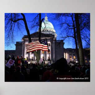 Madison Protest to Kill the Bill Poster