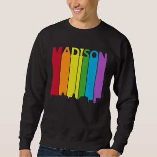 Madison Skyline LGBT Pride Sweatshirt