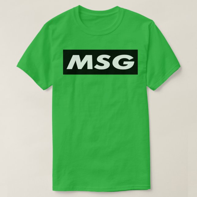 Madison Square Garden Meat Brown T-Shirt (Design Front)