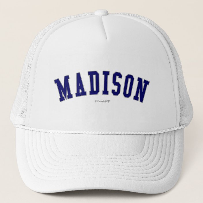 Madison Trucker Hat