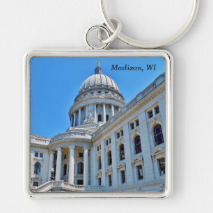 Madison, WI Keychain