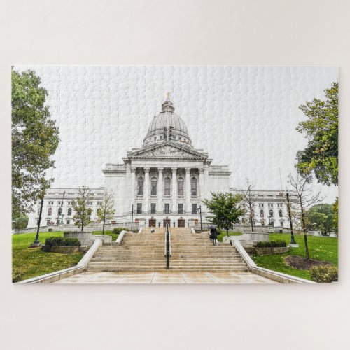 Madison Wisconsin Capitol Building Jigsaw Puzzle