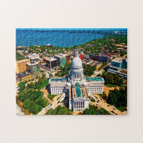 Madison Wisconsin Jigsaw Puzzle