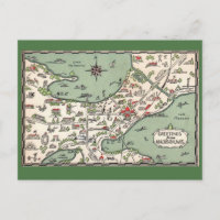 Madison Wisconsin Lakes Map