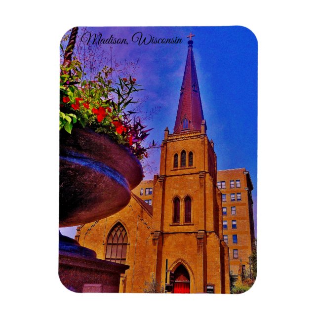 Madison, Wisconsin Magnet (Vertical)